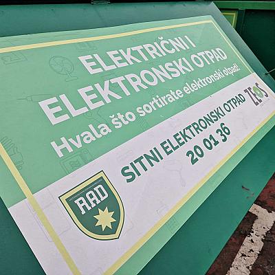 Edukacija djece iz vrtića "Dunje" na reciklažnom dvorištu Paromlinska 64