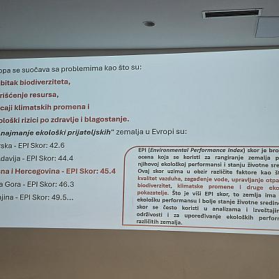 Učešće na "Treningu o zelenoj transformaciji privrede" - GAIA