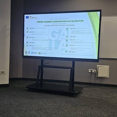 Učešće na "Treningu o zelenoj transformaciji privrede" - GAIA