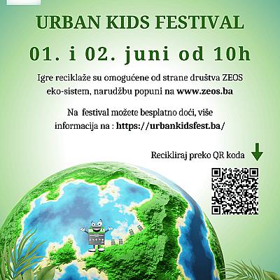 Igre reciklaže uz Urban Kids Festival