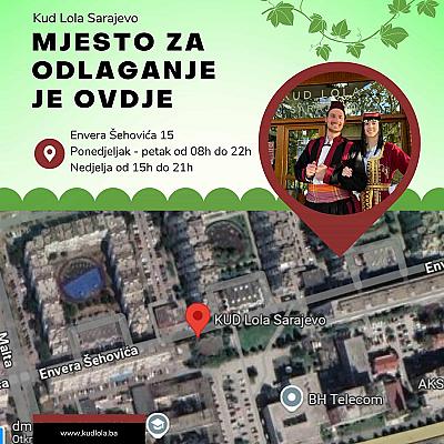 Odloži stare aparate u Kulturno - umjetničkom društvu LOLA Sarajevo
