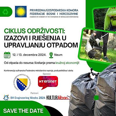 CIKLUS ODRŽIVOSTI: Izazovi i rješenja u upravljanju otpadom