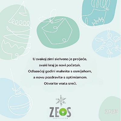 Čestitka za 2025. godinu