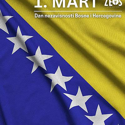 Sretan Dan nezavisnosti Bosne i Hercegovine!