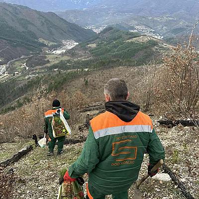 Novih 1.500 sadnica za opožarene površine u Konjicu zahvaljujući ZEOS-u