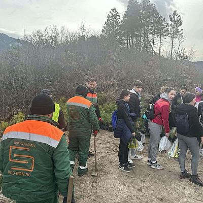 Novih 1.500 sadnica za opožarene površine u Konjicu zahvaljujući ZEOS-u
