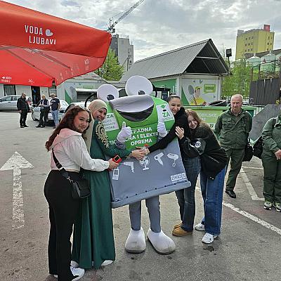 Dan planete Zemlje obilježen na reciklažnom dvorištu Paromlinska 64