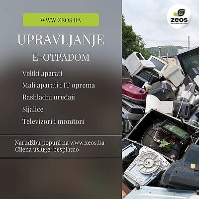 ZEOS eko-sistem: Pouzdan partner za preuzimanje i reciklažu e-otpada u FBiH