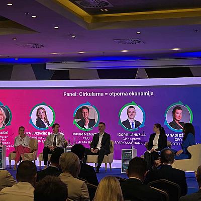 Učestvovali smo na Business Forumu na temu "Cirkularna ekonomija – od otpada do vrijednosti"