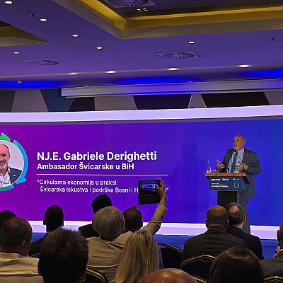 Učestvovali smo na Business Forumu na temu "Cirkularna ekonomija – od otpada do vrijednosti"
