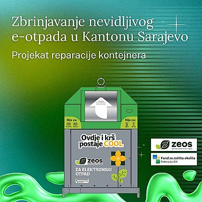 Početak projekta: Zbrinjavanje nevidljivog e-otpada u Kantonu Sarajevo