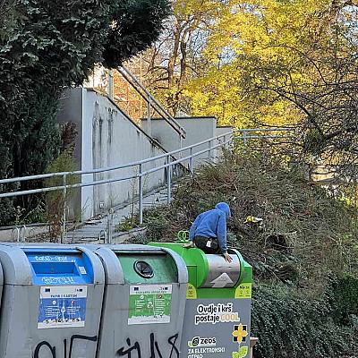 STOP VANDALIZMU 💚 Zajedno čuvajmo naše ZEOS kontejnere!