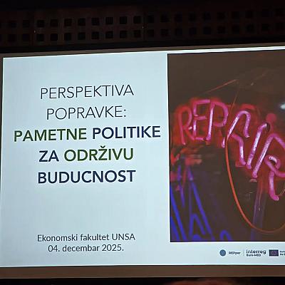 Ekonomski fakultet Sarajevo: Perspektiva popravke, pametne politike za održivu budućnost