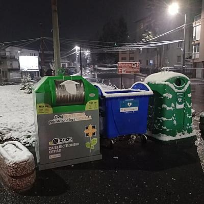 Kontejneri za e-otpad u Kantonu Sarajevo