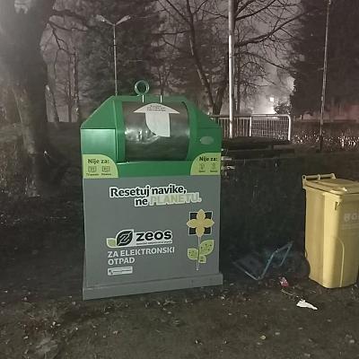 Kontejneri za e-otpad u Kantonu Sarajevo