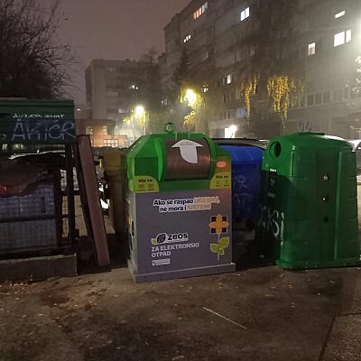 Kontejneri za e-otpad u Kantonu Sarajevo