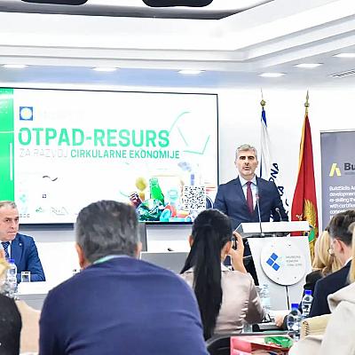 ZEOS eko-sistem na konferenciji u Crnoj Gori: Otpad – Resurs za razvoj cirkularne ekonomije