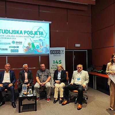 Studijska posjeta za komunalna preduzeća iz BiH u Sloveniju