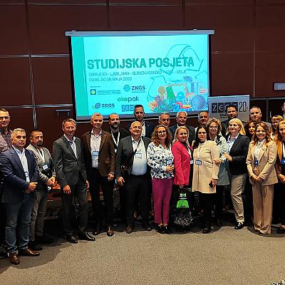 Studijska posjeta za komunalna preduzeća iz BiH u Sloveniju