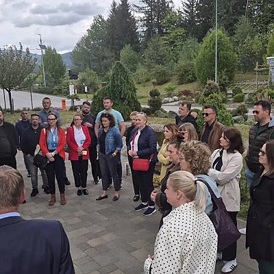 Studijska posjeta za komunalna preduzeća iz BiH u Sloveniju