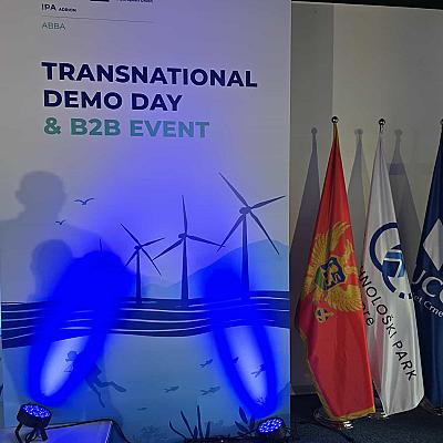 Projekat ABBA Interreg – Budućnost plave ekonomije: Uspješno završen Transnational Demo Day and B2B Event u NTP Crna Gora