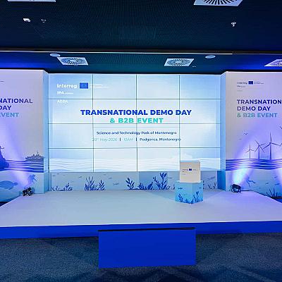 Projekat ABBA Interreg – Budućnost plave ekonomije: Uspješno završen Transnational Demo Day and B2B Event u NTP Crna Gora