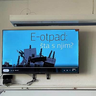 Završen projekat „Moja EKO škola“: Škole Kantona Sarajevo sakupile 6.437 kg električnog i elektronskog otpada