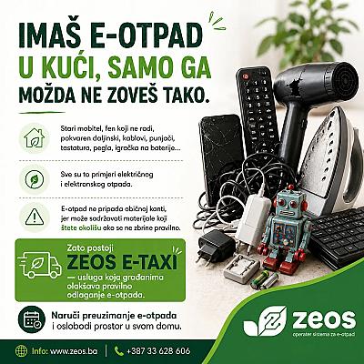 Koristi ZEOS E-TAXI, besplatno je