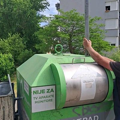 ZEOS kontejneri za e-otpad ispražnjeni u Jablanici i Mostaru