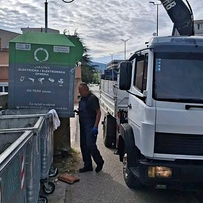 ZEOS kontejneri za e-otpad ispražnjeni u Jablanici i Mostaru