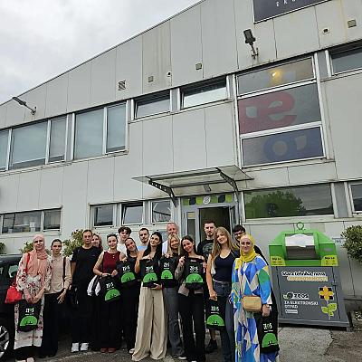Mladi upoznali sistem reciklaže e-otpada kroz posjetu ZEOS Hubu i ZEOStationu