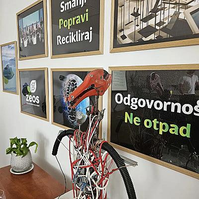 Mladi upoznali sistem reciklaže e-otpada kroz posjetu ZEOS Hubu i ZEOStationu