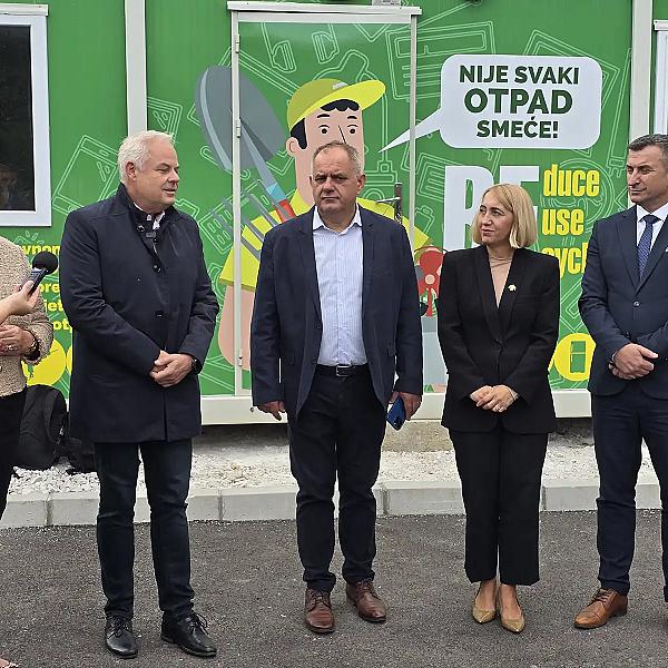 Otvoreno reciklažno dvorište u Konjicu: građani mogu besplatno predati više vrsta otpada