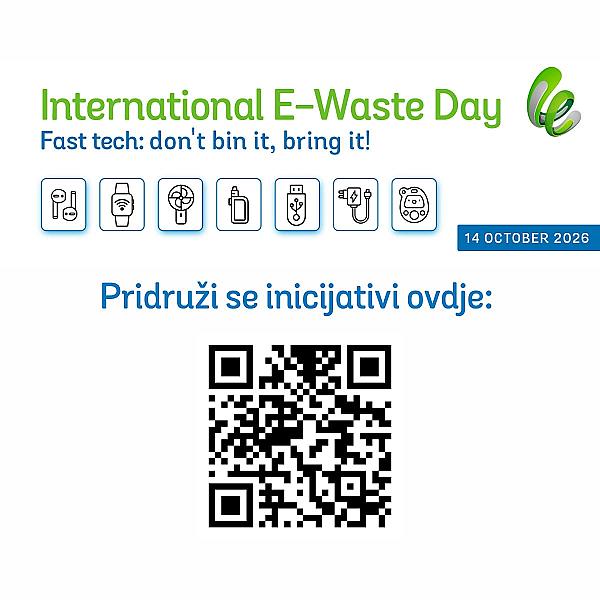 Međunarodni dan e-otpada 2026: Fast Tech uređaji u fokusu 9. izdanja globalne kampanje