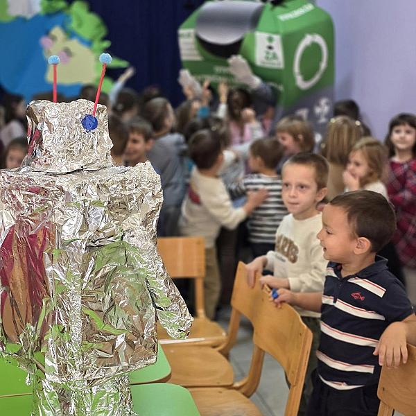 Međunarodni dan e-otpada proslavljen uz osmijehe i važne lekcije u Vrtiću Dunje!