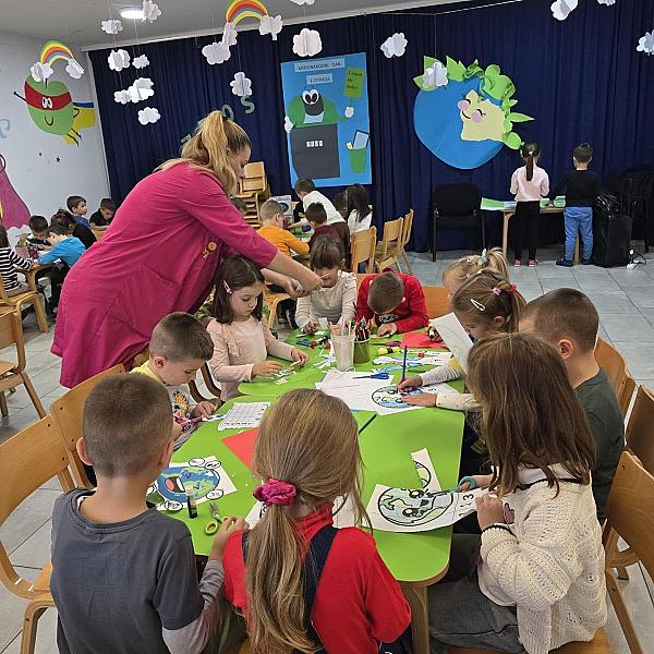 Međunarodni dan e-otpada proslavljen uz osmijehe i važne lekcije u Vrtiću Dunje!