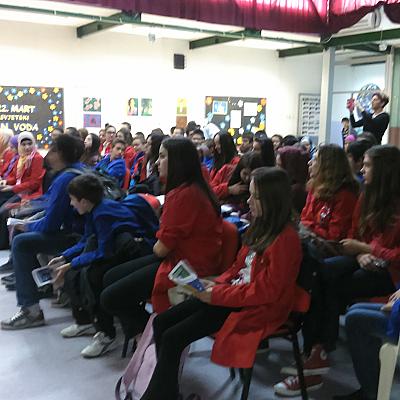 Pokreni se – Opameti se ZEOS eko-sistem i U.G. COOR u posjeti O.Š. Aleksa Šantić
