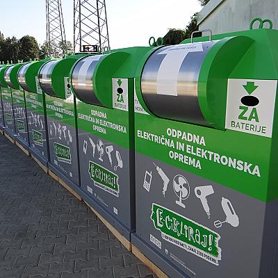 Instalacija uličnih kontejnera za prikupljanje e-otpada i otpadnih baterija