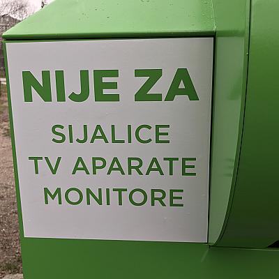 Prvi put u BiH, specijalni kontejneri za e-otpad!
