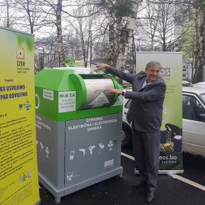 Prvi put u BiH, specijalni kontejneri za e-otpad!