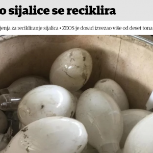 97% sijalica se reciklira