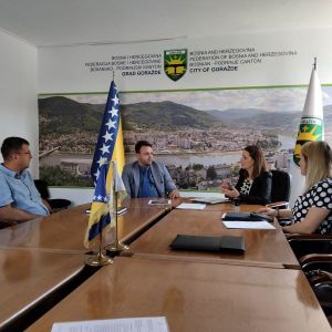 Postavljanje kontejnera za e-otpad na području Grada Goražda