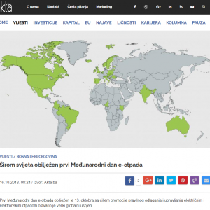 Širom svijeta obilježen prvi Međunarodni dan e-otpada