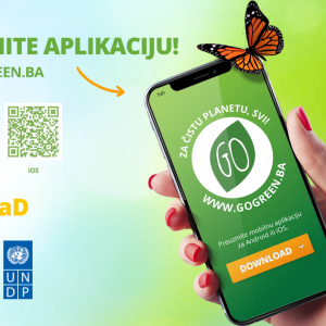 Go Green, aplikacija sa lokacijama kontejnera za odlaganje otpada