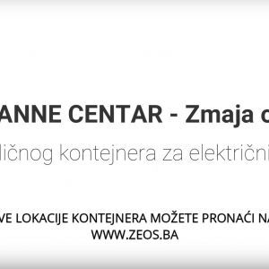 Ulični kontejner za električni otpad - Importanne Shopping Centar