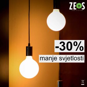 Jeste li znali da prljave sijalice pružaju i do 30% manje svjetlosti? 